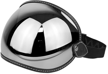 Ayztantine Visière à bulles rabattable for casque de moto rétro Visiere Casque Moto(Color 4)