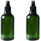 2 pièces de 250 ml (9 oz) rechargeables Flacon avec vaporisateur en plastic vides Contenants avec bouchon Flacon atomiseur cosmétique de maquillage Accessoires de voyage étanches