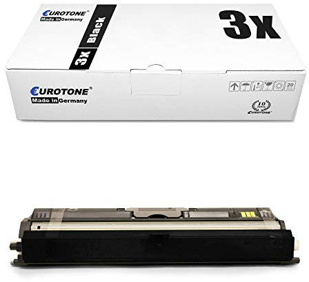 3X Eurotone Toner für Xerox Phaser 6121 wie 106R01469 Black Schwarz Druckerpatronen Cartridges