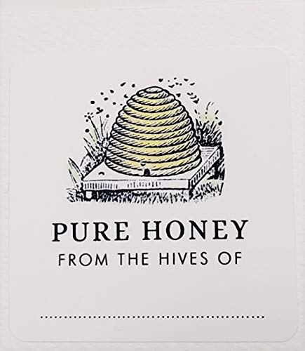 HONEY LABELS, 2 X 2 SQUARE, FILL IN STYLE, SETS OF OF 12/18 / 24 (12)