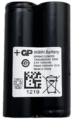 GPRHC132M163 para Clarisonic Eléctrico Cara Limpiador 130AAM2B2H 6240 Pile 2.4V 1300mAh Ni-MH Batería Recargable