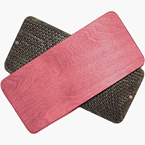 Ruby Faltbare Sadhu Boards mit galvanischen Nägeln, Schritt 0,8 cm für Anfänger der Yoga Praxis zur Verbesserung des Wohlbefindens und Freisetzung von Energie
