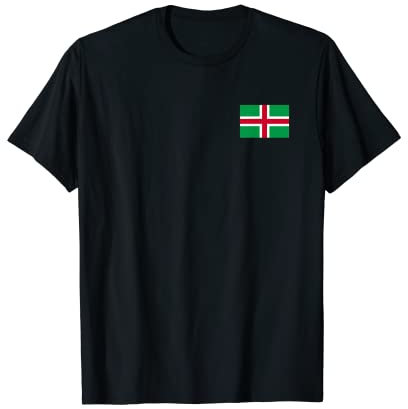 Nord-Italien-Flagge Kreuz Italien T-Shirt