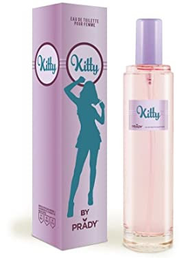 PRADY - Eau de Toilette Kitty Femme 200ml - Fragrance Florale et Fruité pour Élégance et Charme