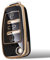 Juttzzei Autoschlüssel Hülle Audi for Audi A1 A3 A4 A6 A8 Quattro Q2 Q3 Q5 Q7 S3 S4 S6 RS3 RS6 R8 TT TTS Schlüsselhülle, Audi A1 schlüsselhülle, TPU Silikon Audi A3 Schlüsselhülle - 3 Tasten(Schwarz)