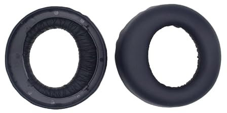 INF Ohrpolster für Sony PS5 Wireless Pulse 3D Ohrpolster Ear Pads Schwarz 1 Paar