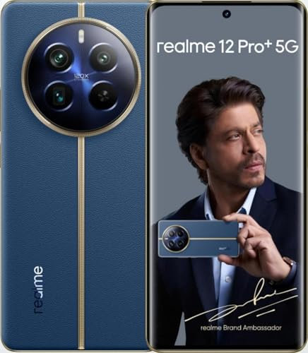 realme 12 Pro+ 5G (Bleu, 8 Go + 256 Go de stockage)