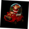 Zerodeko 1Stk Kristall kugel Autos Weihnachts-Sankt-Schneekugel Weihnachtsdekoration bürodeko büro dekoration auto weihnachtsschmuck Ornament Desktop-Weihnachtsdekor Desktop- Musik