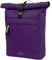 Walker Unisex Roll Top Classic 42263-334-Classic Rucksack Purple Velvet mit Hauptfach, Laptopfach, ergonomischen Schulterriemen und Mittelfach mit Handytasche, wasserabweisend, ca. 20-23 l Volumen