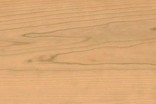 52 North Furnierte MDF/Sperrholzplatte, 4 mm dick, Eiche, amerikanischer Walnuss, Kirsche, Buche, für Kunst und Handwerk, Laserschnitt, Beschilderung (A2 (600 mm x 400 mm), Kirsche)