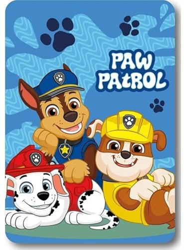Arlis Fleecedecke für Kinder, Lizenzprodukt, 100 x 140 cm (Decke Paw Patrol B)