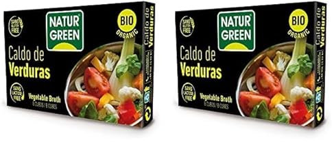 NaturGreen Cubito caldo Verduras Bio (10x8.4g) (Paquete de 2)