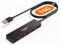 Aceele Hub USB A 3.2 Gen 2 con 4 USB-A Puertos & Tipo C Carga, 10Gbps USB Ladron con Cable de 120cm de Largo Concentrador de Datos USB 3.2 para MacBook, Portátil, PC, Xbox, PS5, HDD Móvil y Más