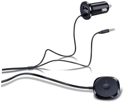 ULTECHNOVO BC20 Auto Kit Freisprecheinrichtung Mit 5V/ USB Auto Ladegerät Kabelloser Lautsprecher Für Sicheres Fahren Kompatibel Mit Smartphones Und Tablets