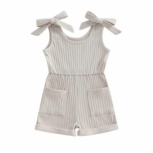 Barboteuse té Ensemble de body Combinaison carreaux col rond Tenue d'été personnalisée parfait pour 3 6 mois bébé fille garçon