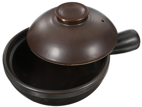BESTOYARD Barro para Sopa y Arroz Olla de Cocción de Resistente Altas para Bibimbap y Comidas Caseras