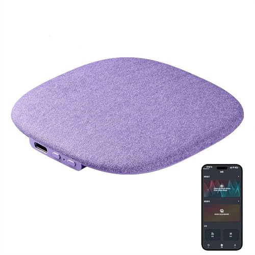 2026 New Sleep Pillow Speaker, Bluetooth Pillow Speaker for Sleeping, Mini Portable Under Pillows Speaker with Stereo Bass Private SleepHeadphones, APP Control & Auto-Off Timer