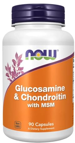 NOW Glucosamin & Chondroitin mit MSM, 90 Kapseln