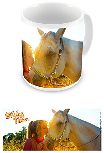 empireposter Bibi & Tina - Bibi & Sabrina - Keramik Tasse Ø8,5 H9,5 cm