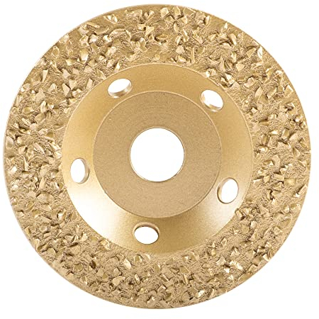HM Schleiftopf, Hartmetall Schleifteller, Schleifscheibe Ø125mm (Körnung: mittel)