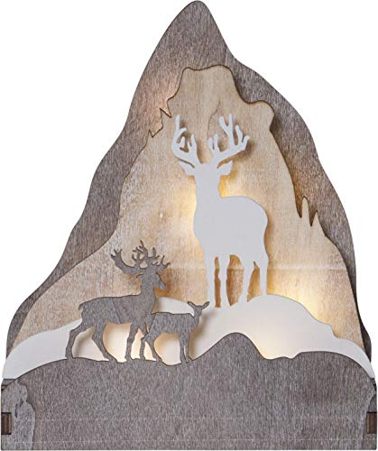 Dekoleuchter Fauna 10 LED warmweiß Batteriebetri