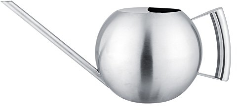 Pote redondo de la aspersión de la regadera del acero inoxidable de la boca larga 1000mL para la planta del huerto casero