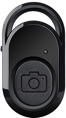 Disparos de la cámara con un Solo botón Control Remoto con tecnología Bluetooth Disparador Remoto para teléfonos Inteligentes y tabletas (iOS y Android) Solo un botón
