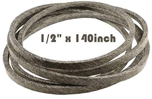 Lawn Mower Tractor Cutting Deck Blades Tranmission Drive Belt for Toro Time Cutter 110-6892 Z5000 Z5020 Z5030 Z5035 Z5040 ZZ5060 1/2x140 Made with Kevlar