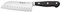WÜSTHOF Santoku mit Kullen, Classic (1040131314), 14 cm Klinge, geschmiedet, rostfreier Edelstahl, sehr scharf, asiatisches Kochmesser, Sushimesser, Schwarz