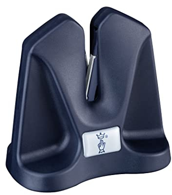 Opinel - Petit Aiguiseur Manuel - Pour Tous Types de Couteaux (de Cuisine, de Poche…) - Angle Auto-Ajustable, Patins de Stabilisation, Facile d’Utilisation