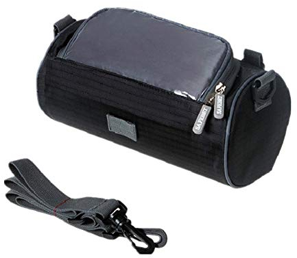 Tasche Fahrradtasche Ideal Zur Navigation Fahrrad Tasche FüR Rahmen Mit Touchscreen Fahrrad Handyhalterung FüR Mountainbike Rennrad Faltrad Black,Free Size
