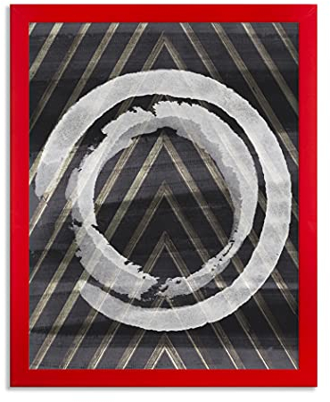 BIRAPA Bern Bilderrahmen 50x60 cm Rot - Fotorahmen, Posterrahmen, Wechselrahmen, Klassischer Bilderrahmen