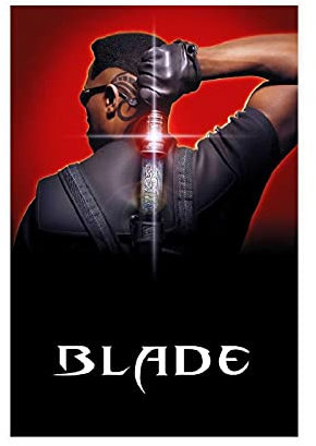 Blade Filmposter Cover Hero 2 auf Leinwand, Wandkunst, Deko, Bild, Gemälde für Wohnzimmer, Schlafzimmer, Dekoration, ungerahmt: 30 x 45 cm