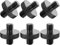 Rigych 6 Pcs 1/4 Male to 1/4 Male Screw Threaded Adapter, for Camera Tripod and Mic Stand/Light Stand/DSLR/Camera Shoulder/Camera Cage Mount