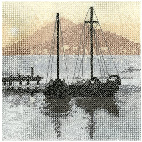Heritage Crafts Bay View Counted Cross Stitch Kit