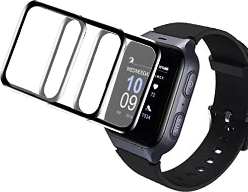 Blueshaweu Schutzfolie Kompatibel für TCL Safety Watch MT43AX, HD klar Flexible TPU Displayschutzfolie für TCL Safety Watch MT43AX (3 Pack)