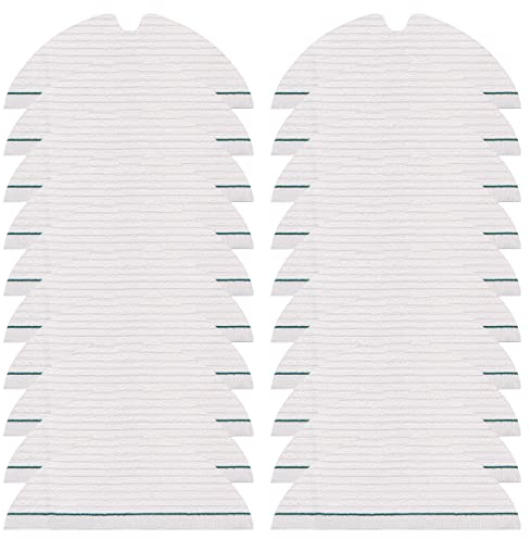 NUZAMAS 20x Einweg Ersatzteile Wischtuch für 1S S50/T6/T7 Roboterstaubsauger Waschbare Ersatzteile