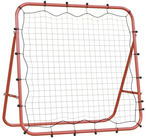 vidaXL Fußball-Rebounder Verstellbar 96x80x96 cm Stahl und PE