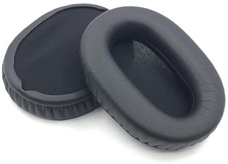 Earpads for Sony WH-CH710N CH720N Headphone, Replacement Ear Pads Cushions with Comfortable Memory Sponge, Noise Isolation Ear Cups Headset Repair Parts (Black)