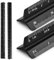 2 Pcs Maßstab Lineal Metall, Lineal Dreieckig Aluminium 30cm, Dreikantmaßstab Scale Ruler, 1:20, 1:25, 1:50, 1:75, 1:100, 1:125/1:100, 1:200, 1:250, 1:300, 1:400, 1:500,Lineal Metrisch für Architektur