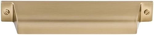 Top Knobs TK774HB TK774 Channing 5 Inch Center to Center Cup Cabinet Pull from The Barrington Series