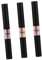 FRCOLOR Sparkling Nail Art Powder Pen 3 Pieces Glitter Effect Long-lasting Safe for Real Fake Nails