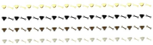 SEWACC 180sets Ganci Per Cucito Per Abbigliamento e Accessori Facile Da Usare Per Pantaloni Giacche