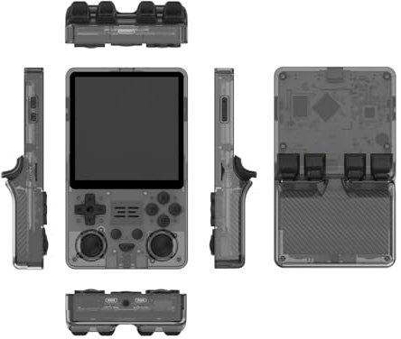 ExploTex RGB20SX Retro-Handheld Spielkonsole, 4-Zoll-IPS Tragbare Handheld-Retro-Spielkonsole