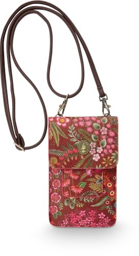 Pip Studio Peggy Phone Bag Querida Red 11x1x18cm
