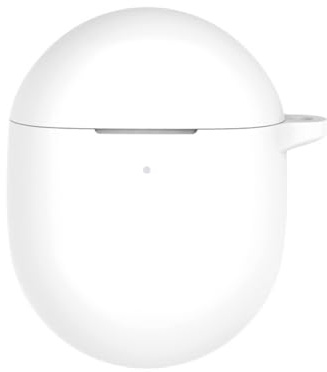 Hülle kompatibel mit Google Pixel Buds Pro 2 - Wireless Earbuds Stoßfeste Schutzhülle - Silikon Schutzhülle Etui Case Cover Schoner Earphone Protector (weiß,1:1)