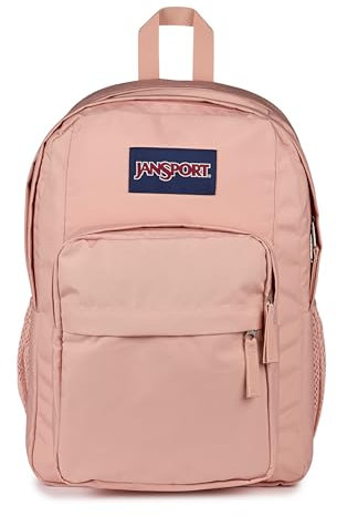 JanSport Big Day Pack Grand Sac à Dos, Compartiment pour Ordinateur Portable 15in, 43.5 x 19 x 32.5 cm, Misty Rose (Rose)