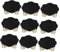 Lot De 10 Petits Tableaux Noirs En Bois Panneaux De Messages Tableau Noir Pour Fournitures De Fête De Mariage Chevalet Noir Décoration De Table De Fête Mini Panneaux De
