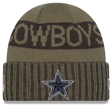 New Era # NFL Mütze Dallas Cowboys Knit Medium Salute to Service # 60759510