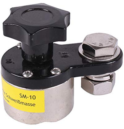 WELDINGER SM-10 schaltbarer Massemagnet 300A für Schweißkabel (Schweißmasse)